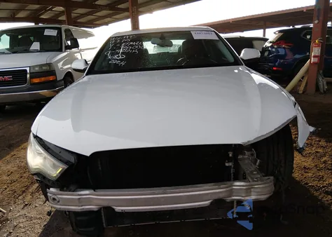 2013 Audi A6 3.0T Premium from USA, damaged, VIN WAUGGAFC8DN107420